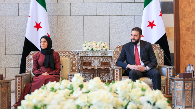 Suriye Cumhurbaşkanı Şara: Suriyeli Gençler Suriye Yeniden İnşa Projesinin Sağlam Temelidir
