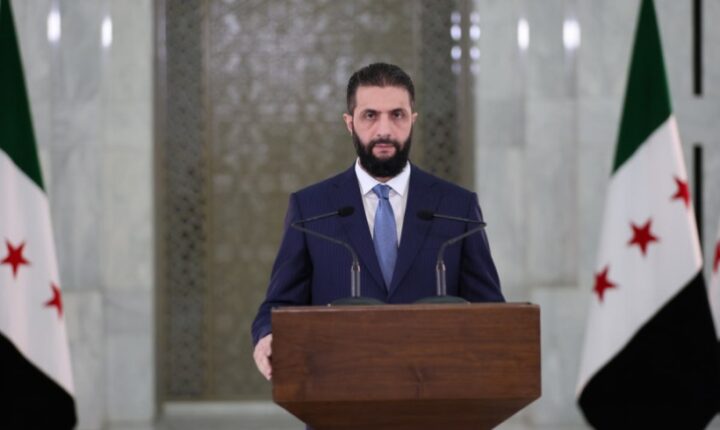 Suriye Cumhurbaşkanı Ahmed Şara, Suriye Halkının Kurban Bayramını Tebrik Etti