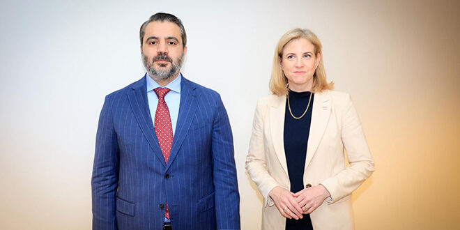 Bakan El Şeybani, Avusturya Cumhuriyeti Avrupa ve Uluslararası İşlerden Sorumlu Federal Dışişleri Bakanı İle Görüştü