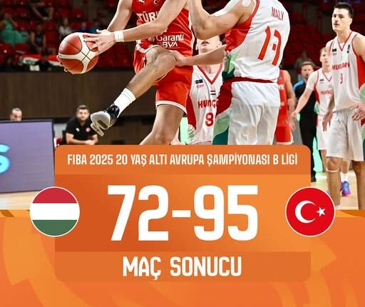 Maç Sonucu Macaristan 72-95 Türkiye