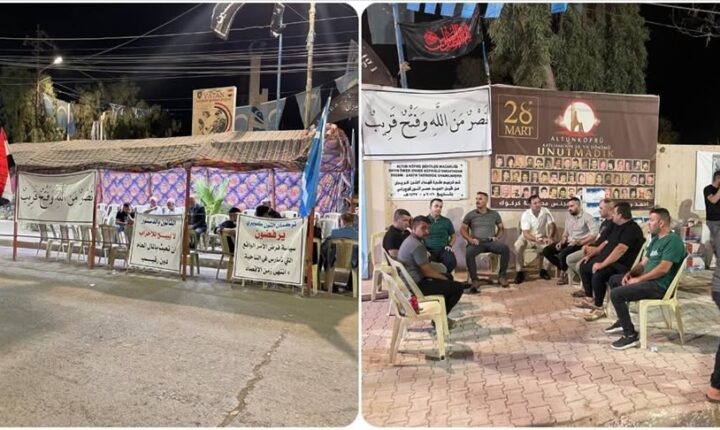 Kerkük’e bağlı Altunköprü nahiyesindeki Türkmenler, yerel yönetimin “dışlayıcı politikalarını” protesto etti