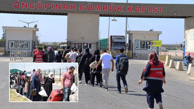 300 bin Suriyeli ülkesine döndü