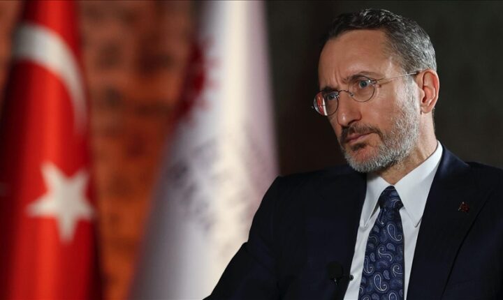 Türkiye Cumhuriyeti Cumhurbaşkanlığı İletişim Başkanı Altun: Türkiye Cumhuriyeti kendi geleceğini kendi tayin eden bir Suriye’den yanadır