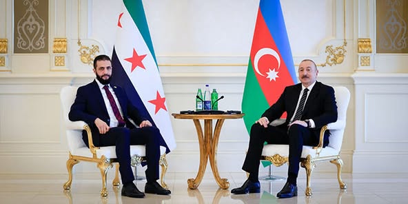 Suriye lideri Şara, Azerbaycan’a gitti