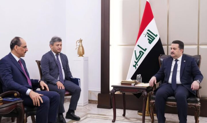 Türk MİT Başkanı Kalın ve Irak Başbakanı Sudani sınır güvenliğini görüştü
