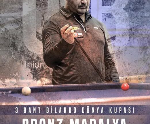 Gökhan Salman Bilardo,da Dünya 3.üncüsü