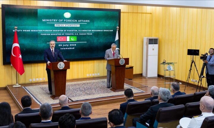 Bakan Fidan: Türk şirketleri Pakistan açıklarında petrol ve doğal gaz arama faaliyetlerinde bulunacak