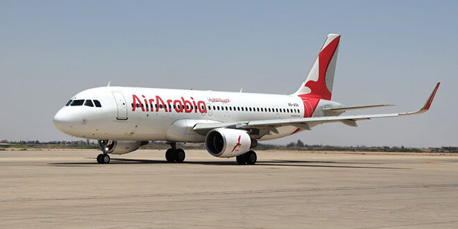 İlk Air Arabia Uçağı Şarika’dan Şam Havalimanı’na İndi