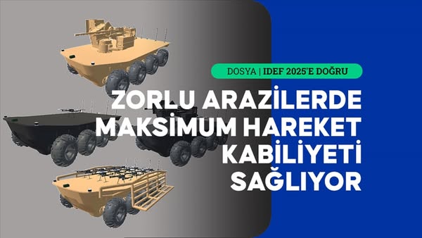 Yeni nesil insansız kara aracı oyunun kurallarını değiştirecek