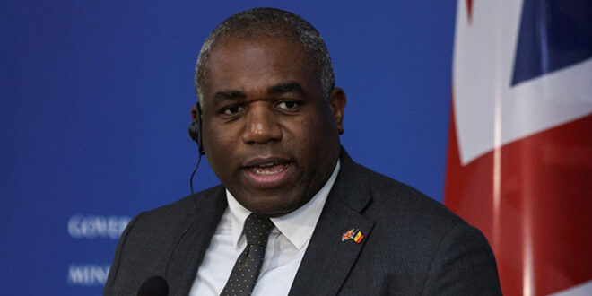 İngiltere Dışişleri Bakanı Lammy: Suriye’nin İstikrarı İngiltere’nin Ulusal Çıkarları Açısından Önemlidir