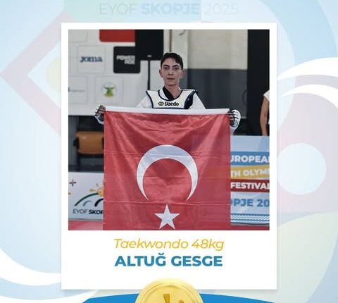 Milli sporcular, EYOF 2025’te günü 6 madalya ile tamamladı.