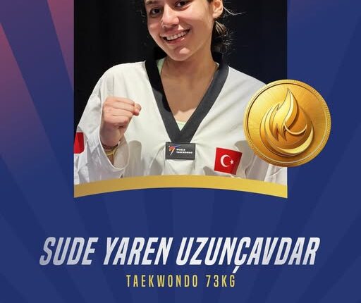 Sude Yaren Uzunçavdar’dan altın madalya!