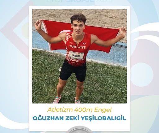 🥈Oğuzhan Zeki Yeşilobalıgil’den gümüş madalya!