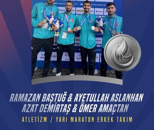 Bir madalya da erkek takımımızdan!