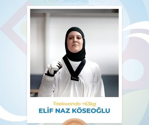 🥉Elif Naz Köseoğlu’ndan bronz madalya!