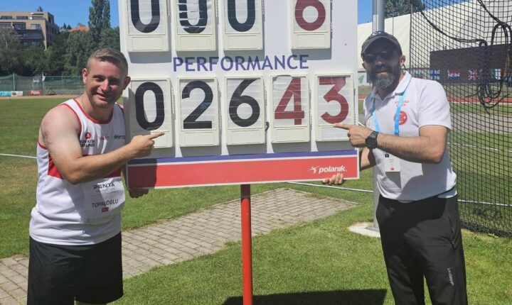 🇹🇷🥇Down Özel Sporcu Ali Topaloğlu Avrupa Şampiyonu!💪