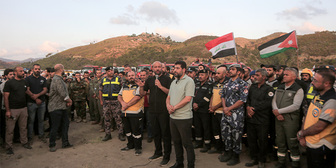 Suriye Acil Durum Bakanı, Lazkiye’deki Yangın Söndürme Çalışmalarının Sona Erdiğini Duyurdu.