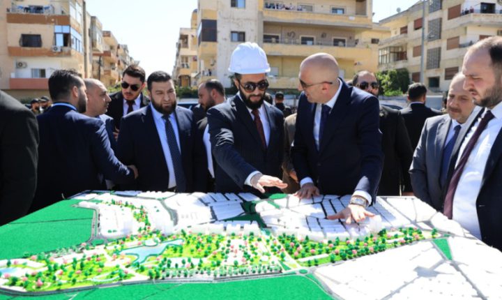 Suriye Cumhurbaşkanı Şara, Humus’ta “Dar Al-Selam” projesini hayata geçiriyor