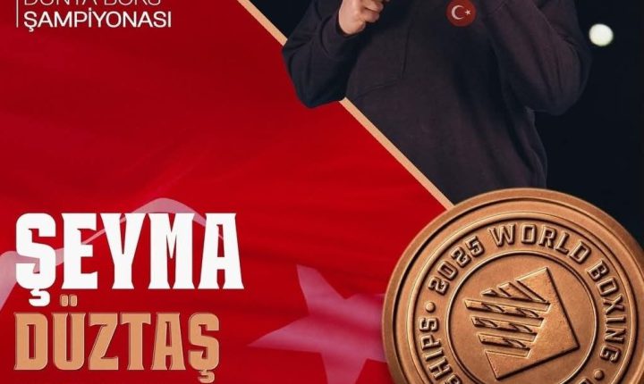 🇹🇷🥊Milli boksör Şeyma Düztaş, dünya üçüncüsü oldu