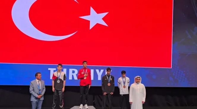 Milli sporcu Mert Güney’den altın madalya