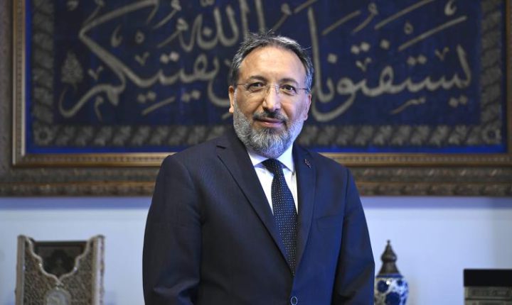 Türkiye Cumhuriyeti Diyanet İşleri Başkanlığı’na İstanbul Müftüsü Prof. Dr. Safi Arpaguş atandı