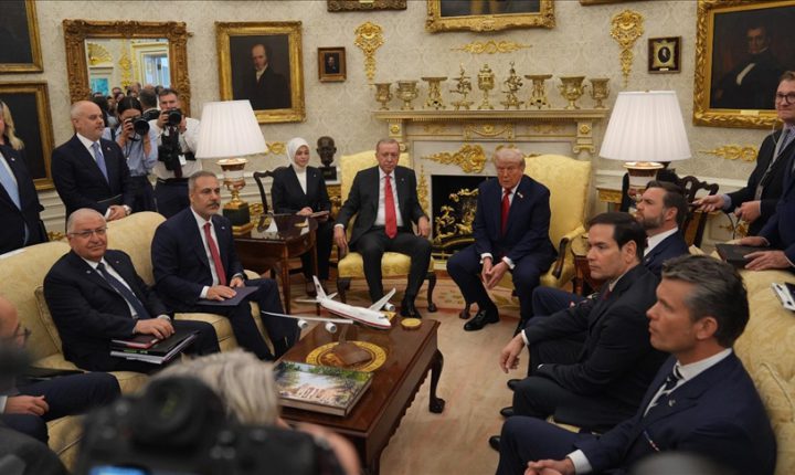 Beyaz Saray’da Erdoğan-Trump zirvesi
