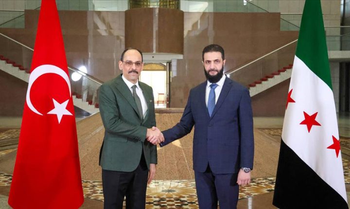 Türk Milli İstihbarat Başkanı İbrahim Kalın,Şam’da Suriye Cumhurbaşkanı Şara’yla görüşecek