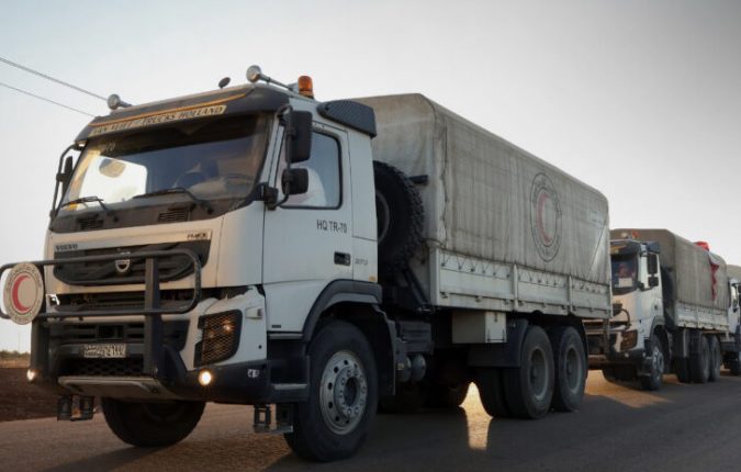 Katar Yardım Konvoyu, Dera Kırsalı Üzerinden Süveyda’ya Girdi