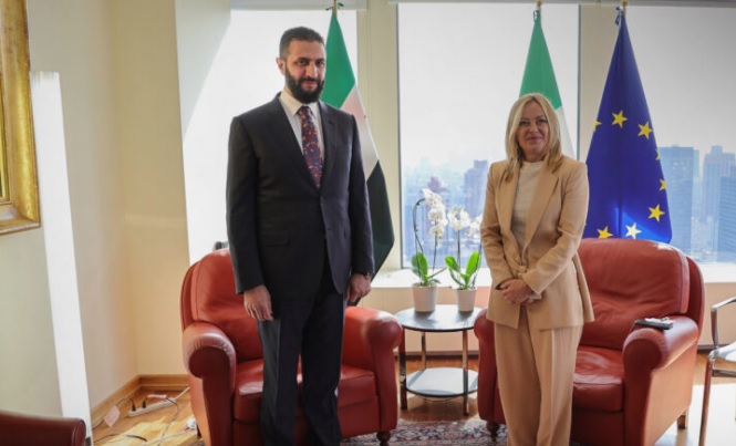 İtalya Başbakanı “Meloni, Suriye Cumhurbaşkanı Şara ile Görüşerek Yeniden İnşa Sürecine Destek Verdiklerini Açıkladı”