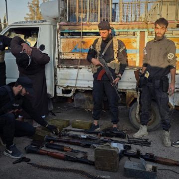Şam Kırsalı’nda İç Güvenlik, Silah Kaçakçılığını Engelledi