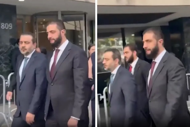 Suriye Cumhurbaşkanı Ahmed Şara, ABD sokaklarında görüntülendi