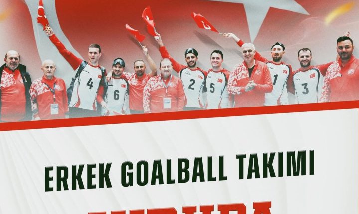  Erkek Goalball Milli Takımımız Avrupa Şampiyonu!