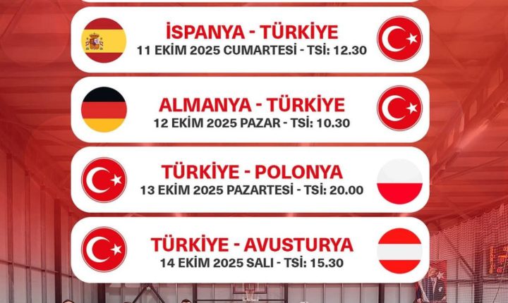 🇹🇷🏀 Tekerlekli sandalye Milli takımımız Bosna Hersek’te!