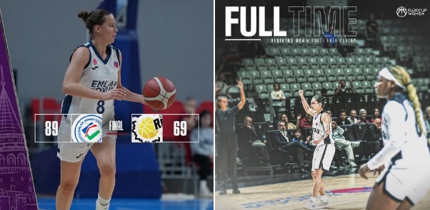 Kadınlar EuroCup’ta 2’de 2!