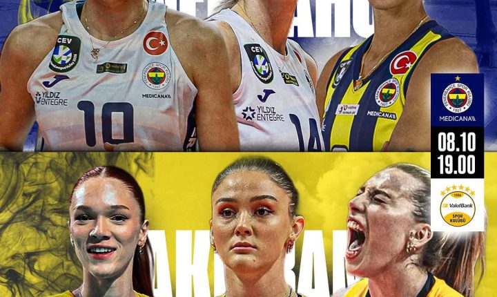 Voleybolda Bugün müthiş maç