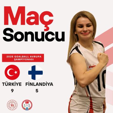 Finlandiya’da düzenlenen Avrupa Şampiyonasında Kadın Goalball Milli Takımımız, 2. maçından,da galibiyetle ayrıldı!💪