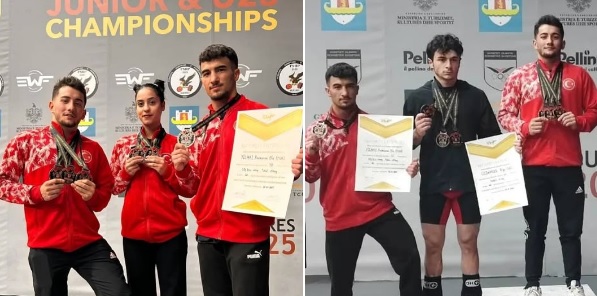 🇹🇷🏋️Milli haltercilerimiz Arnavutluk’ta Avrupa’ya damga vurdu!..💪
