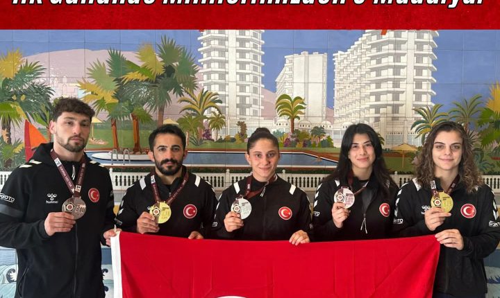 Malaga Büyükler Avrupa Kupası’nın ilk gününde 5 madalya!