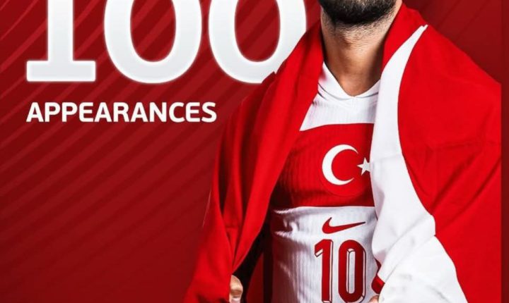 Bulgaristan maçıyla dalya diyen Hakan Çalhanoğlu 100ler kulübüne dahil oldu