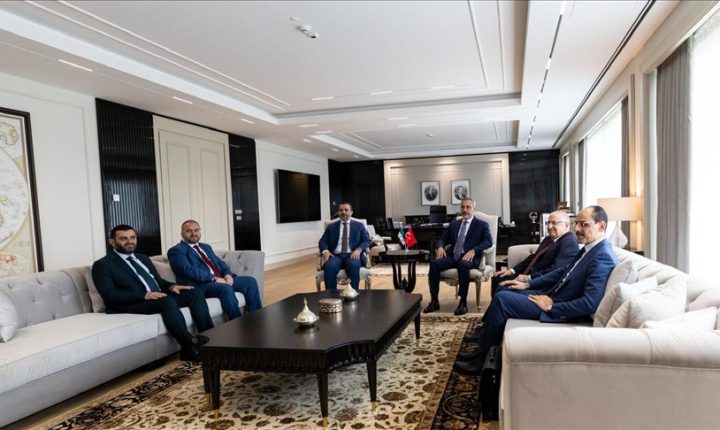 Bakanlar Fidan ve Güler ile Türk MİT Başkanı Kalın, Ankara’da Suriyeli mevkidaşlarıyla görüştü
