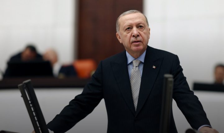 Türkiye Cumhuriyeti Cumhurbaşkanı Erdoğan, Türkiye Cumhuriyeti’nin Suriye’nin parçalanmasına izin vermeyeceğini söyledi