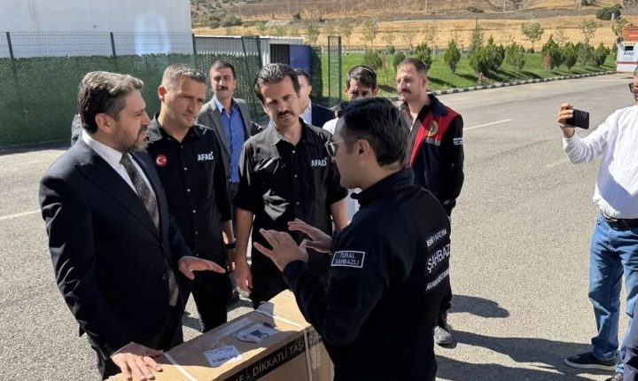 Kahramanmaraş’tan Suriye’ye insani yardım gönderildi