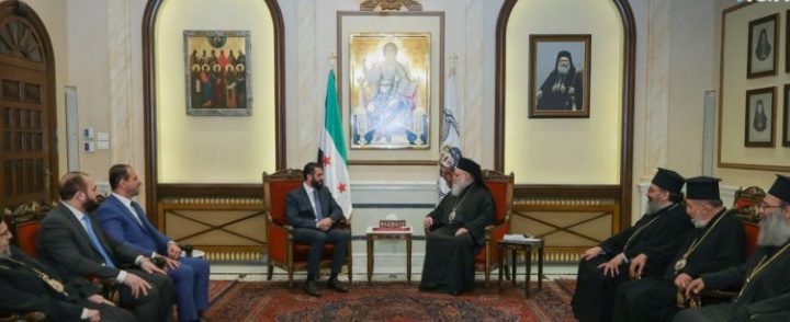 Suriye Cumhurbaşkanı Şara’dan Şam’daki Meryem Ana Kilisesi’ne Ziyaret