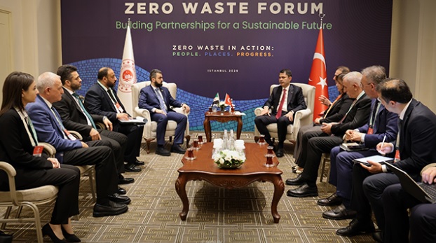 Suriye Çevre Bakanı Ncerani, İstanbul’da Uluslararası Sıfır Atık Forumu’na Katıldı