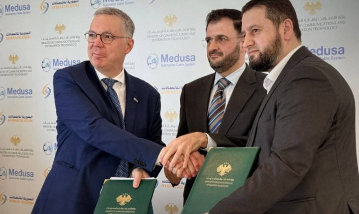 Suriye’yi dünyaya bağlayacak kablo ağı için imzalar atıldı