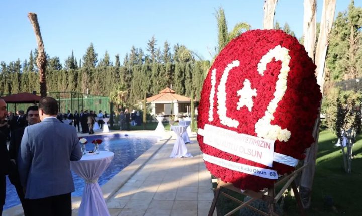 Suriye’de Türkiye Cumhuriyeti’nin 102. yılı dolayısıyla resepsiyon düzenlendi