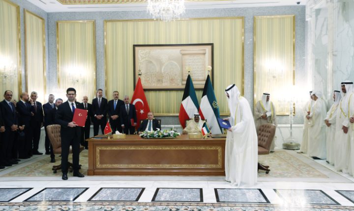 Türkiye Cumhuriyeti ile Kuveyt arasında 4 anlaşma imzalandı