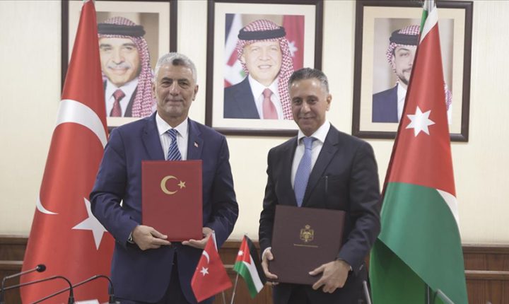 Türkiye Cumhuriyeti ile Ürdün arasında ekonomiye ilişkin mutabakat zaptı imzalandı