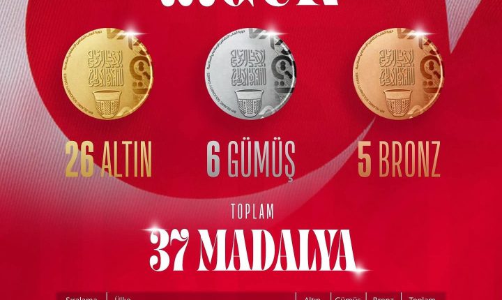 🇹🇷İkinci gün,de 15 madalya