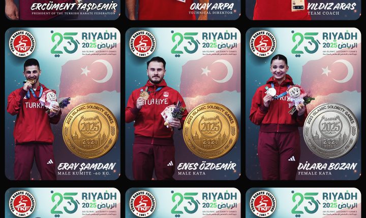Sporcularımız İslami Dayanışma Oyunlarında Tam Kadro Madalya Kazandı